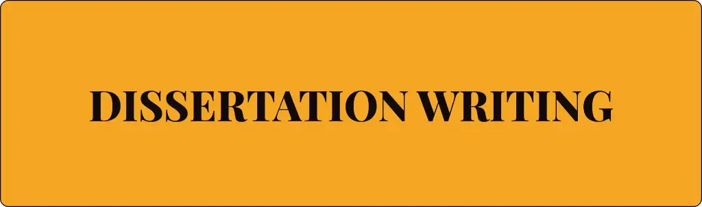 Dissertation Writing